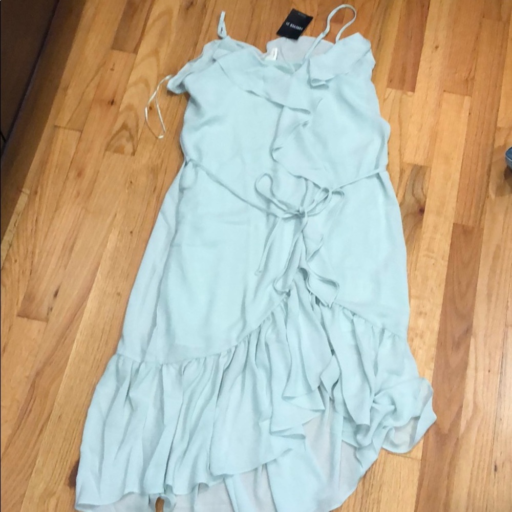 Ruffle tank dress